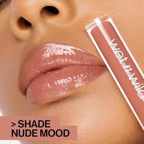 WET N WILD MEGASLICKS LIP GLOSS, ULTRA-GLOSSY, VITAMIN-E ENRICHED, ULTRA-GLOSS HIGH SHINE MOISTURIZING, CRUELTY-FREE & VEGAN – SNUGGLE SESH