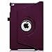 Fintie Case for iPad Air 2 - 360 Degree Rotating Stand Protective Case Smart Cover with Auto Sleep/Wake Feature for iPad Air 2, Purple