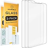 [3-PACK]- Mr Shield For ZTE ZMAX Pro [Tempered Glass] Screen Protector [0.3mm Ultra Thin 9H Hardness 2.5D Round Edge] with Lifetime Replacement Warranty