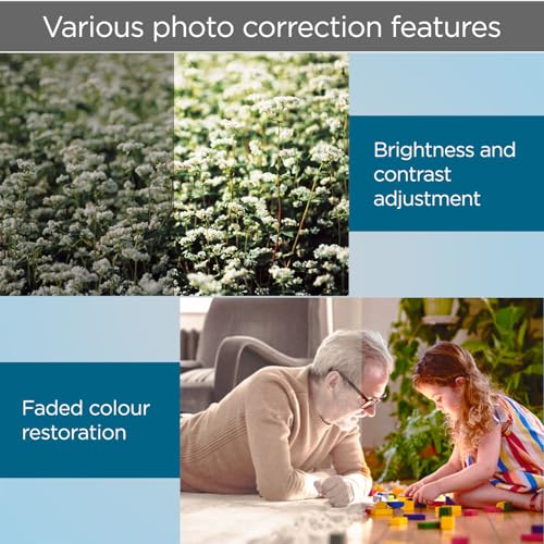 ScanSnap iX2500 Photo & Document Scanner with 12-Month Canva Pro - Digitize, Restore & Share Family Photos - Fast Batch Photo Scanning, Wireless, High-Speed Duplex, 5" Touchscreen