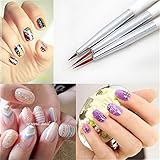 Halula UV Gel Acrylic Tips 3D Nail Art DIY Painting Polish Pen Set