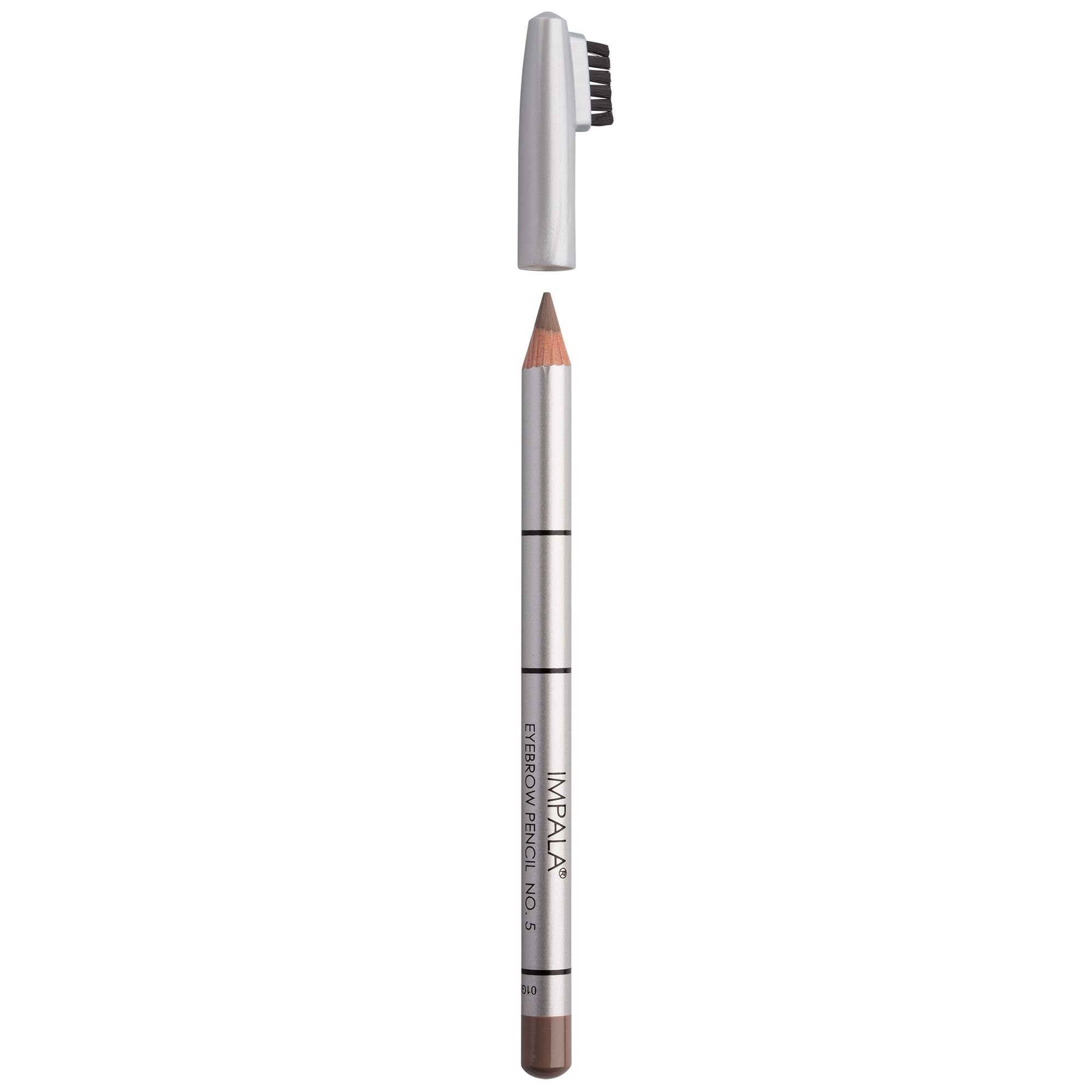 Impala Eyebrow Pencil with Brush | Colour 05 Hazelnut | Perfect, Full & Natural Eyebrows | Long Lasting