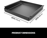 Ninja Woodfire Cast Iron Oven Tray 28x30cm OO101EU Grey view 2