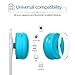 LEKOO Portable Shower Speaker Wireless Water Resistant Bluetooth 3.0 Hands-free Speakerphone (Blue)