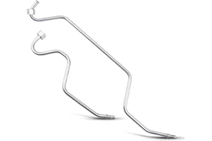 EXARRNX 15254059 Rack Pinion Transfer Lines Compatible with Chevrolet Silverado/Tahoe/Suburba/Avalanche 08-14, GMC Sierra/Yukon 08-14, Cadillac Escalade ESV 08-14, 15254058