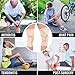 Mava Sports Knee Compression Sleeve Support for Men and Women - Perfect for Powerlifting, Weightlifting, Running, Gym Workout, Squats and Pain Relief