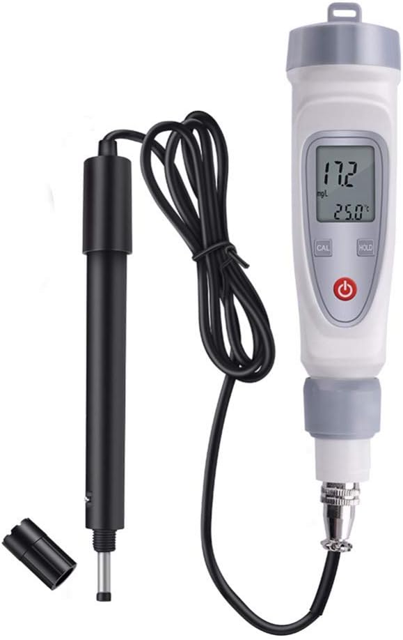HLL Portable Digital Pen Dissolved Oxygen Meter Water Quality Tester Do Meter,Pen ORP Meter Detector Test Range 0-20 Mg/L