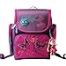 Moonwind Girls Backpacks for Elementary School Kids Book Bags Princess Schoolbag (Rose/Butterfly)