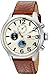 Tommy Hilfiger Men's Quartz Stainless Steel and Leather Casual Watch, Color:Brown (Model: 1791239)