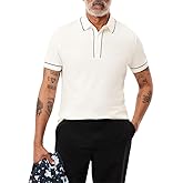 Lacoste Mens Regular Fit Paris Contrast Stretch Piqué Polo Shirt
