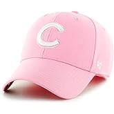 '47 MLB Rose MVP Adjustable Hat, Women's One Size Fits All (US, Alpha, One Size, Chicago Cubs)