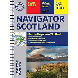 Philip’s Navigator Scotland Spiral-bound – 6 mei 2021