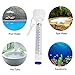 Large Floating Pool Thermometer, YTE Premium Water Temperature Thermometer with String, Shatter Resistant, Great for Outdoor & Indoor Swimming Pools, Spas, Hot Tubs, Aquariums & Fish Ponds