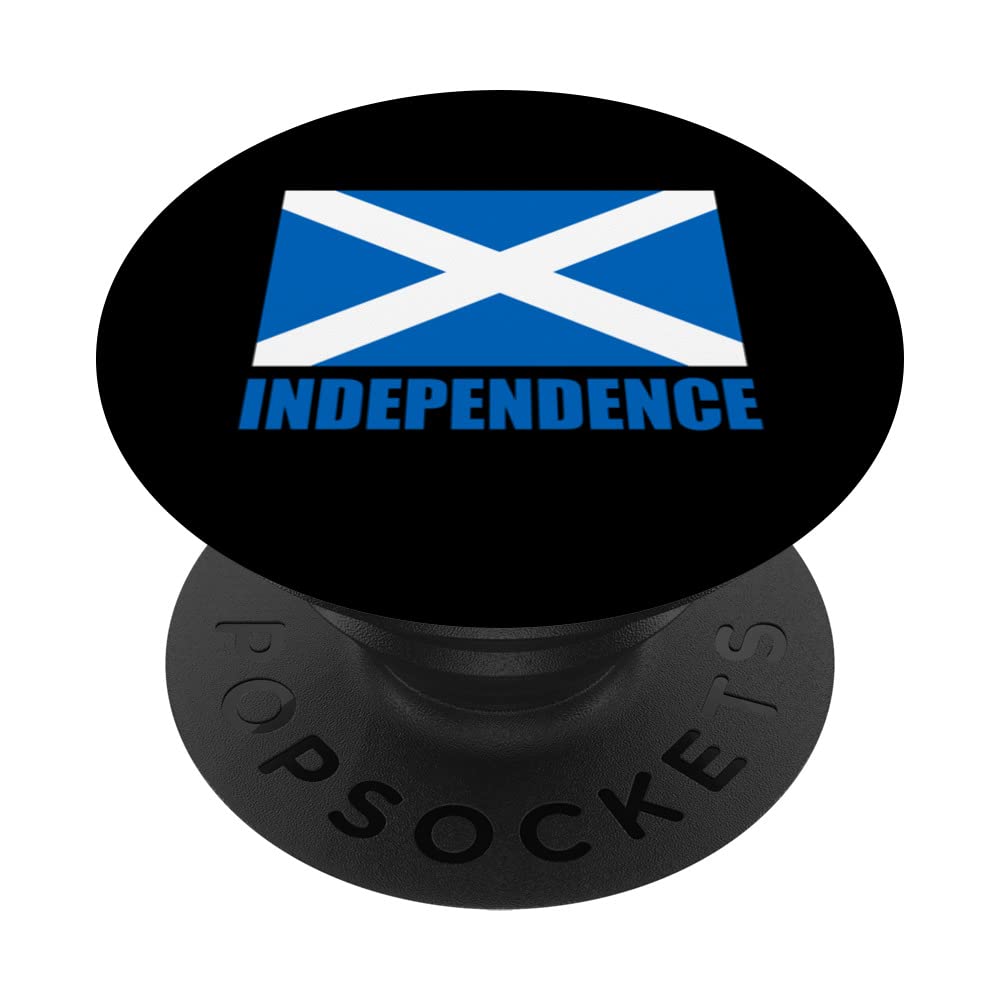 Scotland Flag Independence Saint Andrew's Cross or Saltire PopSockets Swappable PopGrip