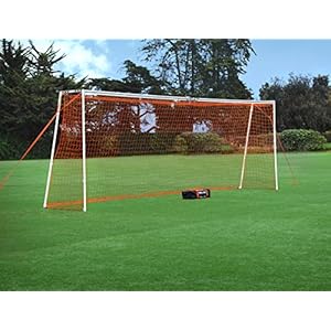 GOLME PRO Training Soccer Goal 8×24 Ft. – Full Size Ultra Portable Soccer Net