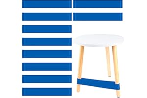 ACHENYUANYUAN 10 PCS Chair Bands for Kids, Flexible Seating Classroom Furniture Rubber Bands for Kids with Fidgety Feet, Foot Bands for School Classroom Chairs and Desk, Ideal for ADHD, Autism, Hyperactivity