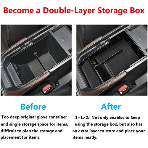 TTCRII For Mazda CX30 Center Console Organizer Tray 20202022, Center