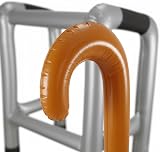 B&S Trendz Inflatable Zimmer Frame and Walking Stick Set view 5