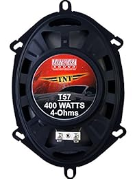 Earthquake Sound TNT   Altavoces coaxiales (2 unidades), color negro, 5 x 7 pulgadas (12.70 cm x 17.78 cm)