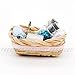 Odoria 1/12 Miniature Basket with Perfume Dollhouse Bathroom Accessories