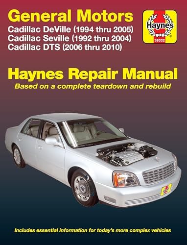 クラニアル・テクニック教本　1979-1980 General Motors Cadillac DeVille (1994 thru 2005) Cadillac Seville