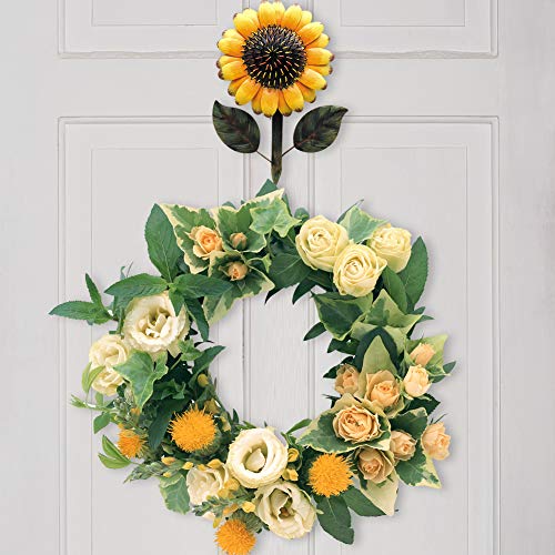 YK Decor Metal Sunflower Home Hook