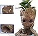 Flowerpot Treeman Baby Groot Succulent Planter Cute Green Plants Flower Pot with Hole Pen Holder