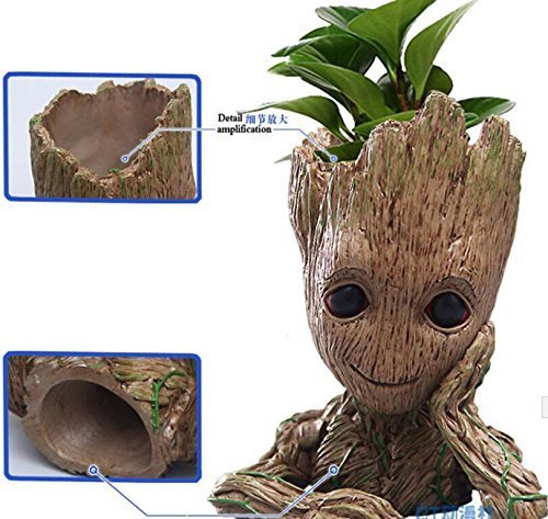 image for PGXT Groot Action Figures Fashion Guardians of The Galaxy Flowerpot Ba