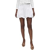 Susana Monaco Women's Poplin Bubble Shorts