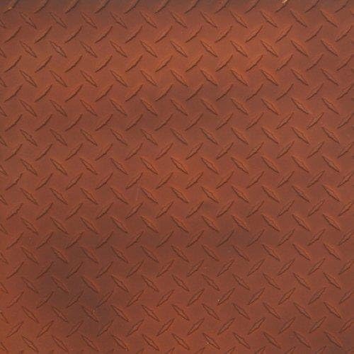Texture Plus Indoor/Outdoor Siding Panel Diamond Plate Rust - Sample New