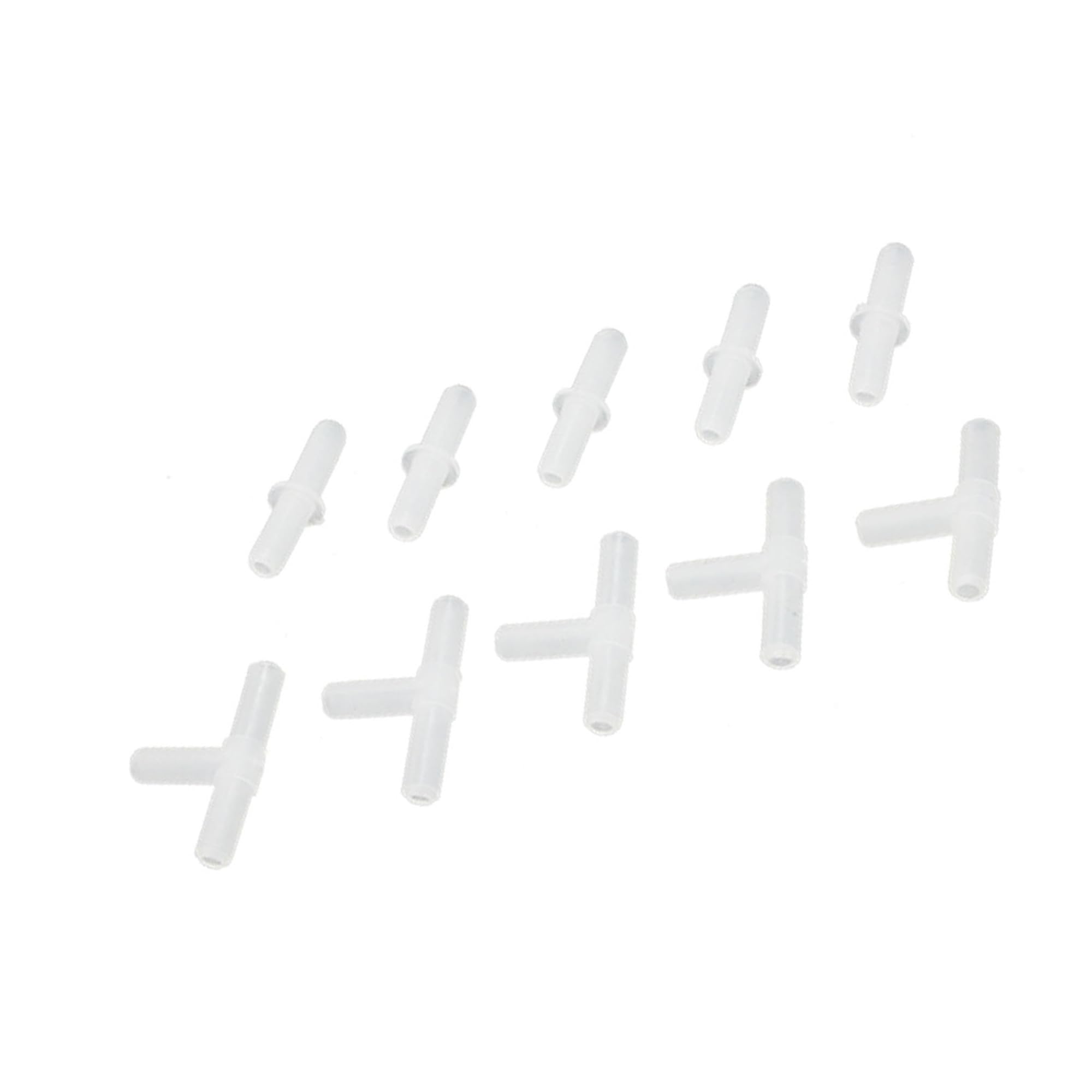 A ABSOPRO Aquarium Airline Air Tube Tubing Connectors Filters (Set of 10)