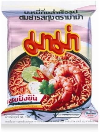 Instant Mama Noodles Shrimp Tom Yum Flavor - Pack of 6