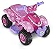 NEW! Disney Minnie Mouse Happy Helper 6-Volt Battery-Powered Quad Ride-On Toy for Girls with Wiping Cloth