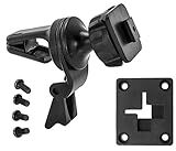 Arkon Air Vent Car Mount for Sirius XM Satellite Radios - Single T and AMPS Pattern Compatible Retail Black