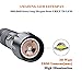 JPC 1200 lumens Cree XM-L2 led Small Flashlight Torch Waterproof, Bright High Lumen Tactical Flashlight Rechargeable with Tactical Strobe, Emergency AAA Strobe Flashlight Military Grade with 5 Modes