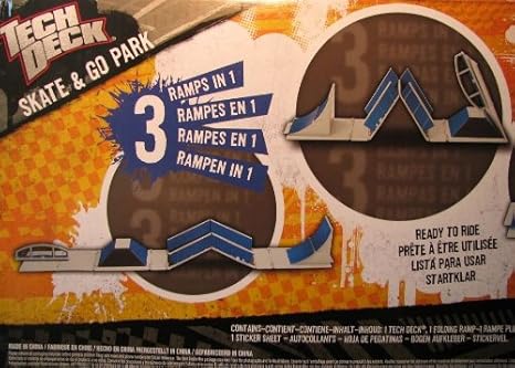 tech deck skate and go park argos