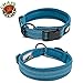 Chai's Choice Dog Collar Small (Teal Blue) | Comfortable & Stylish Pet Collar with Adjustable Strap Soft Padded | No-Choke & Quick Release | 3M Reflective Stripes for Dog Visibility