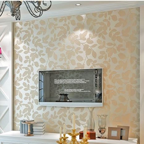 Amazon Wymbs厚み付けグリーンソリッドの背景不織布and Fresh寝室リビングルームソファ子供部屋壁紙 壁紙