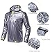 CAMEL CROWN Weight Loss Sweat Suit, Heavy Duty Sweat Sauna Suit for Men Women Exercise Gym Suit for Fitness, Grey, X-Large