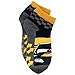 Disney Cars Boys 6 pk Socks (6-8 (shoe size: 10.5-4), Finish Line Grey Quarter)