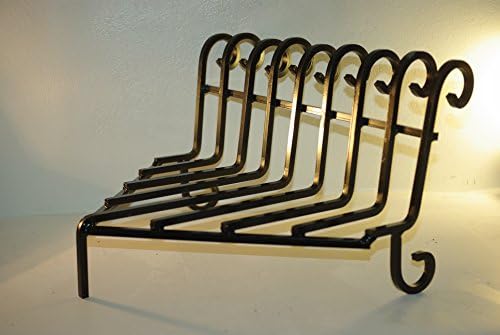 BURNING WOOD WROUGHT IRON CORNER FROM 50 CM