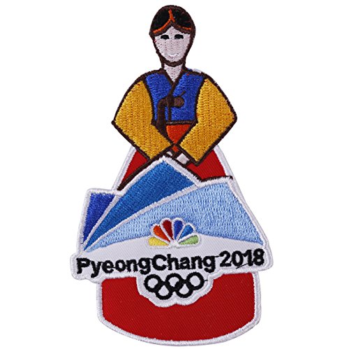 image for PyeongChang 2018 Winter Olympics LARGE HANBOK TRADITIONAL DRESS patch 