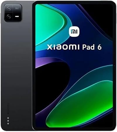 Xiaomi Pad 6 128GB 6GB RAM 11 inch Android Tablet Snapdragon 870 Wi-Fi 6 Black