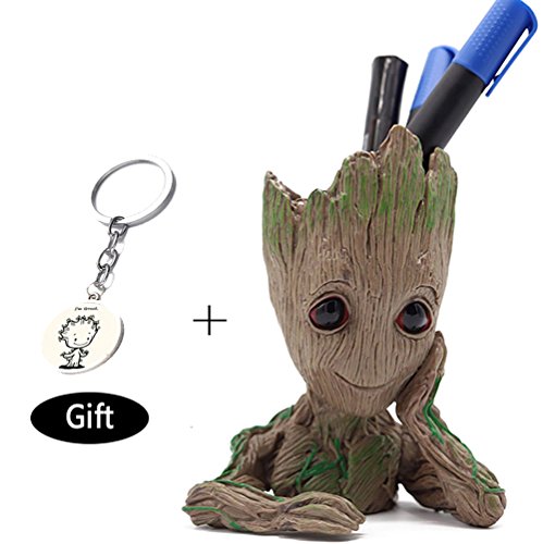 Baby groot pencil holder, office organizer, cute action…