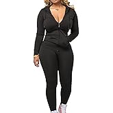 Mrskoala Two Piece Outfits for Women Jogger Sets Workout Sweat Suits Tracksuit Pants Set