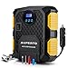AUPERTO Digital Tire Inflator Electric DC 12 Volt Car Portable Air Compressor Pump - 150 PSI