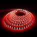 LE 16.4ft Flexible LED Light Strip, 300 Units SMD 2835 LED, Red, Non-waterproof, 12V, LED Tape, LED Ribbon, DIY Indoor Party Christmas Holiday Celebration Home Kitchen Car Bar Decoration
