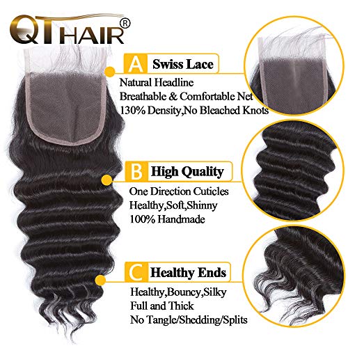 QTHAIR-12A-Grade-130-Density-Peruvian-Loose-Deep-Wave-Lace-Closure-14-Inch-100-Virgin-Human-Hair-Middle-Part-Lace-Closure-Bleached-Knots