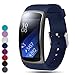 Feskio for Samsung Gear Fit2 PRO / Fit2 SM-R360 Replacement Watch Band Strap, Soft Silicone Wristband Straps Sport Band Bracelet for Samsung Gear Fit2 Pro and Fit 2 SM-R360 Smartwatch