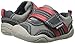 pediped Grip-N-Go Adrian Sneaker (Toddler),Navy/Grey/Red,21 EU (5.5 M US Toddler)